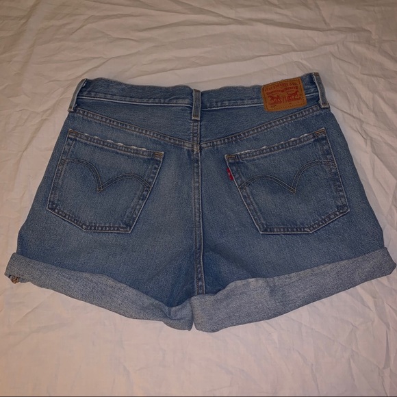Levi's Pants - Levi’s 501 medium wash high waisted shorts